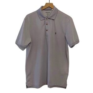 NWOT IZOD Performance Short Sleeve Polo Shirt SZ Medium Light Purple Preppy